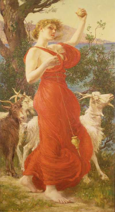 The Goat Girl by Edith Ridley Corbet